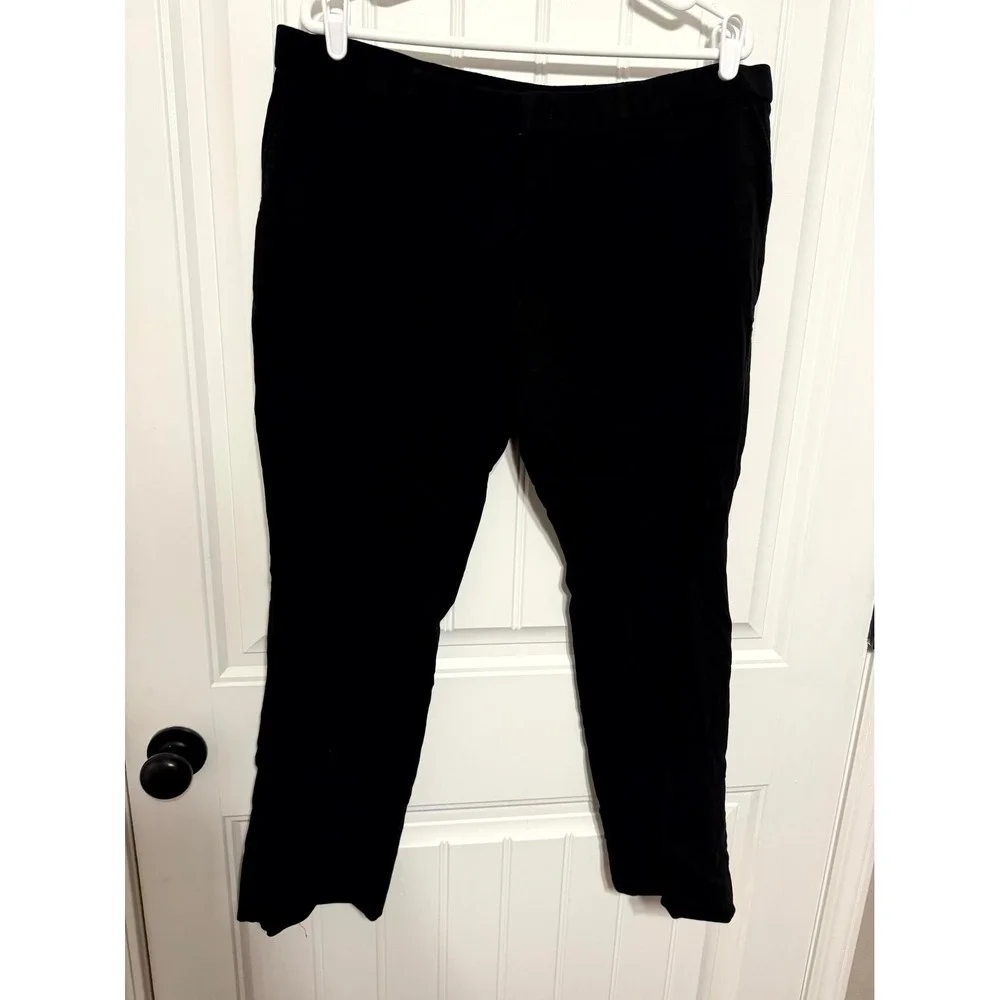 Tommy Hilfiger Pants Mens 40x29 Dress Stretch Black EUC